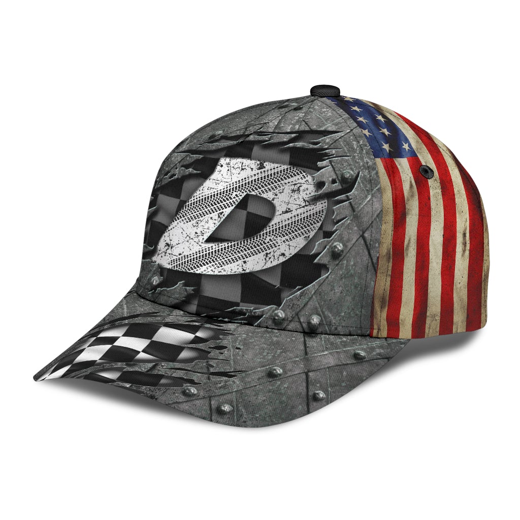 Crack Dirt Track Racing Classic Cap For Relaxed Outfits Outdoor Events And Holiday Trips