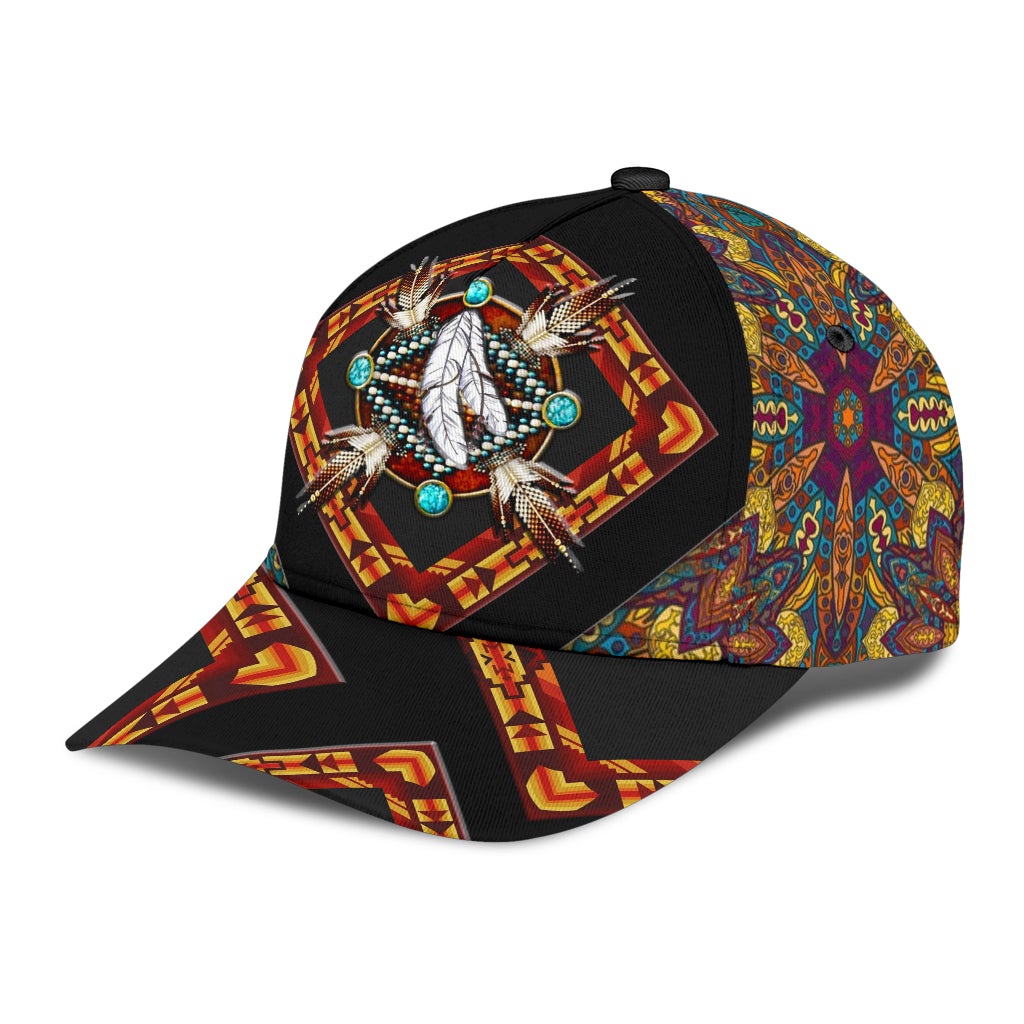American Native Tribal Heritage Classic Cap For Daily Styling Weekend Travel And Outdoor Activities