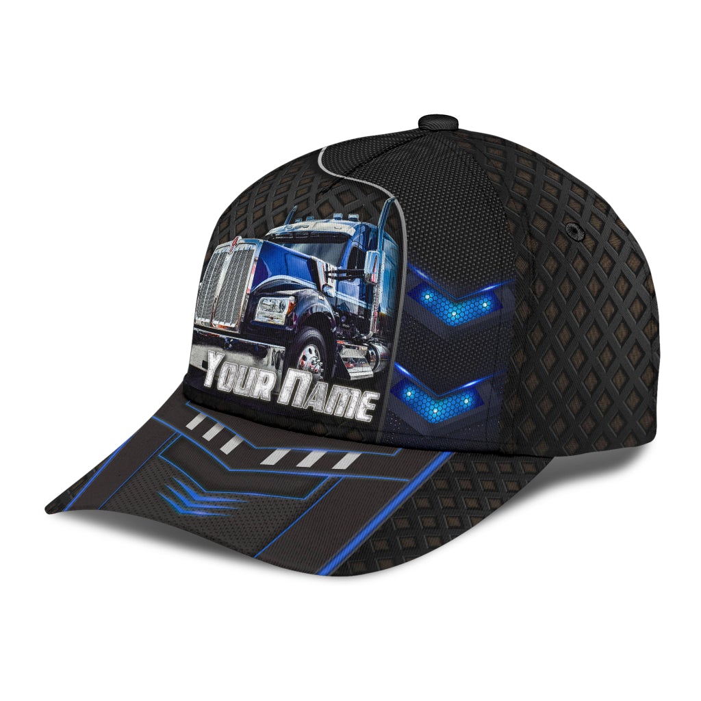 Custom Cool Truck Driver Lifestyle Casual Classic Cap For Nature Lovers Travel And Casual Daily Styling