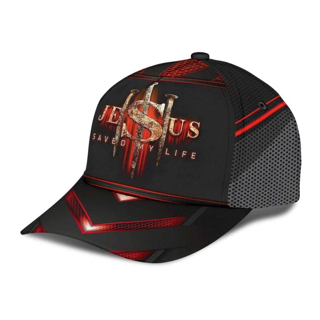 Faith Saved My Life Classic Cap For Daily Styling Weekend Travel And Outdoor Activities