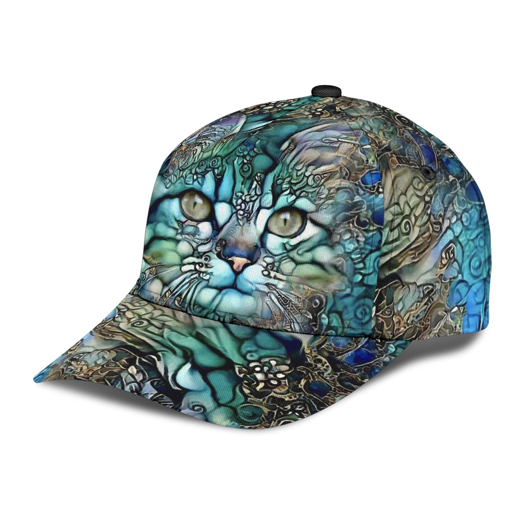 Mystic Cat Fantasy Spirit Classic Cap For Vacation Style Outdoor Activities And Daily Comfort