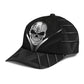 Skull Carbon Black Dark Classic Cap For Seasonal Outings Outdoor Adventures And Daily Wear