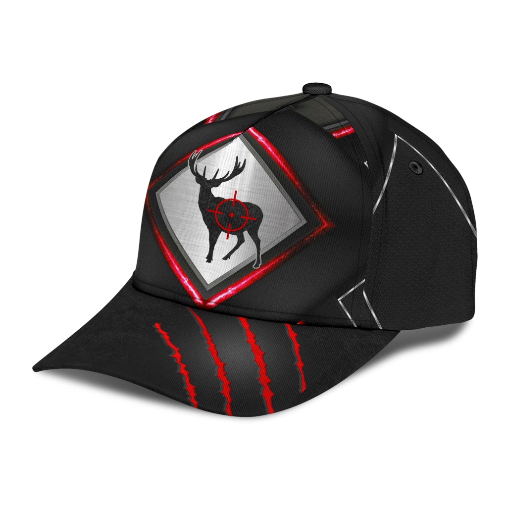 Deer Hunting Center Focus Outdoor Classic Cap For Daily Outfits Festivals And Thoughtful Gift Giving