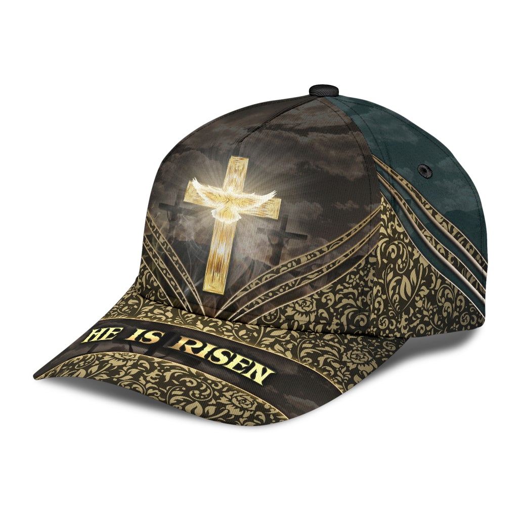 Faith He Is Risen Classic Cap For Daily Outfits Festivals And Thoughtful Gift Giving