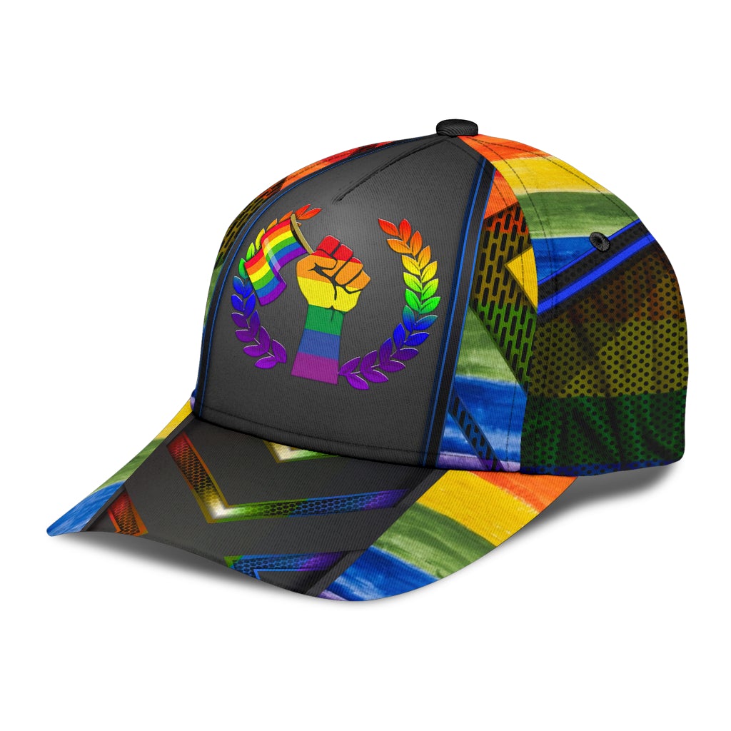 LGBT Pride Rainbow Equality Classic Cap For Festivals Travel Adventures And Casual Gift Giving