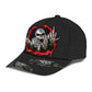 Horror Torn Skull Dark Classic Cap For Everyday Wear Vacations And Seasonal Activities