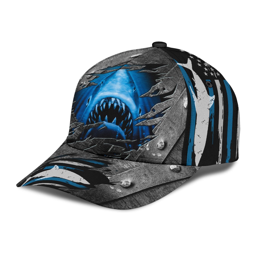 Shark Jaw Ocean Animal Classic Cap For Daily Outfits Festivals And Thoughtful Gift Giving