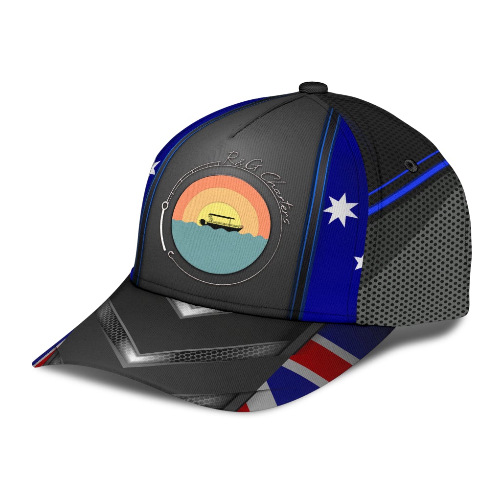 Fishing Charter Outdoor Classic Cap For Parties Vacations And Relaxed Daily Outfits