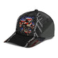 Skull American Flag Patriotic Classic Cap For Daily Comfort Outdoor Fun And Weekend Vacations
