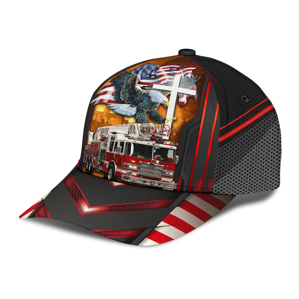 Faith American Eagle Firefighter Classic Cap For Everyday Accessories Festivals And Relaxed Outings