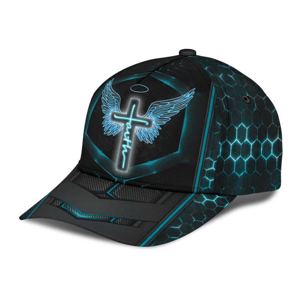 Jesus Faith Christian Symbol Classic Cap For Nature Lovers Travel And Casual Daily Styling