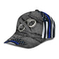 Back The Blue Crack US Flag Police Classic Cap For Relaxed Daily Style Vacations And Festival Wear