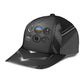 Pilot Silver Pattern Aviation Classic Cap For Outdoor Activities Weekend Trips And Casual Wear