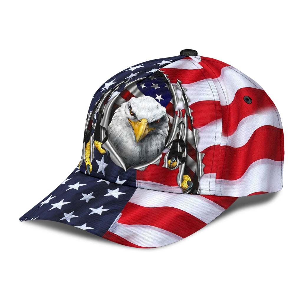 Distinctive Eagle Classic Cap For Daily Comfort Outdoor Fun And Weekend Vacations