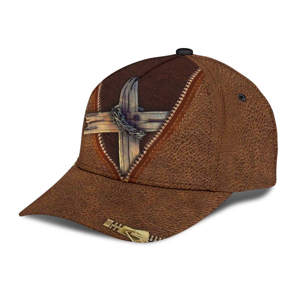 Jesus Cross Christian Faith Symbol Classic Cap For Vacations Festivals Parties And Everyday Outfits