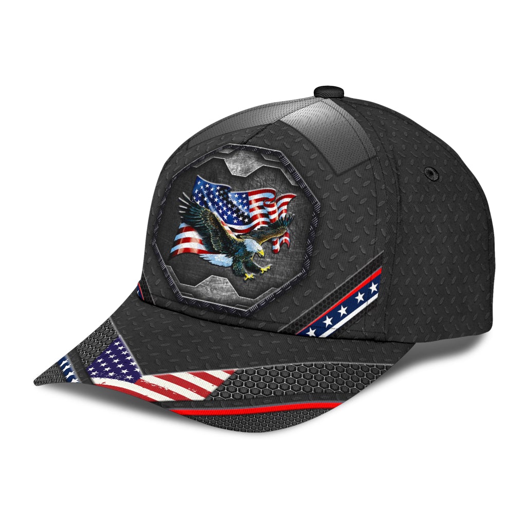Proud American Eagle Classic Cap For Weekend Adventures Festivals And Gift Giving