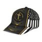 Faith Gold Flag Carbon American Classic Cap For Holiday Trips Daily Outfits And Thoughtful Gifting