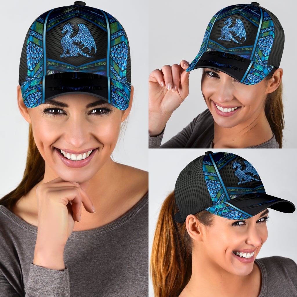 Flower Dragon Fantasy Nature Classic Cap For Comfortable Daily Wear Travel And Weekend Outings
