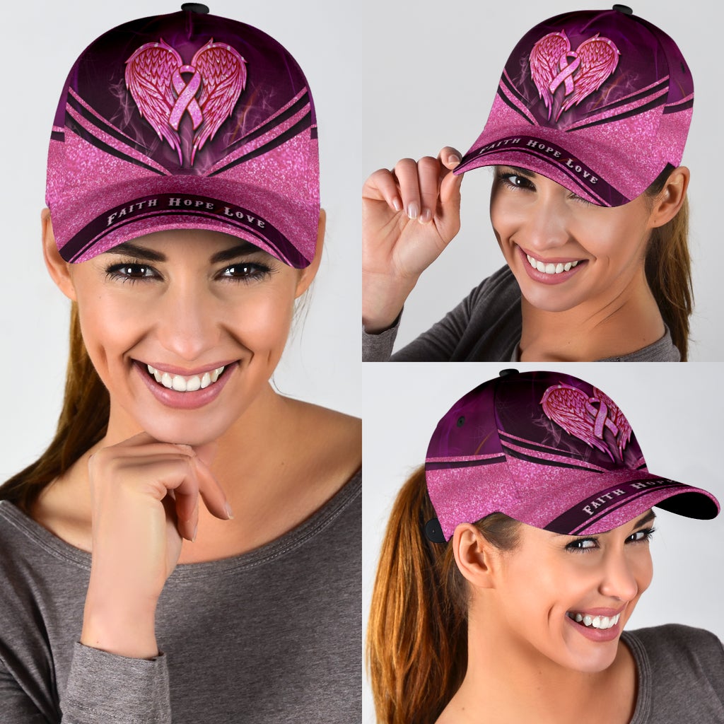 Breast Cancer Awareness Support Classic Cap For Daily Comfort Outdoor Fun And Weekend Vacations