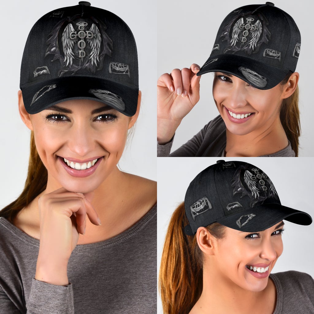 God Is Good Faith Inspiration Classic Cap For Daily Wear Travel And Outdoor Activities