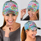Flamingo Tropical Pattern Classic Cap For Outdoor Adventures Festivals And Casual Wear