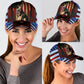 Proud American German Shepherd Classic Cap For Beach Travel Outdoor Events And Relaxed Casual Wear