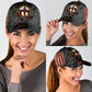 Faith Cross US Flag Classic Cap For Outdoor Travel Parties And Thoughtful Holiday Gifting