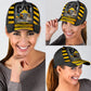 Cat Excavator Funny Work Machine Classic Cap For Daily Styling Weekend Travel And Outdoor Activities