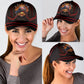 Firefighter Back The Red Support Tribute Classic Cap For Casual Travel Parties And Comfortable Outdoor Wear