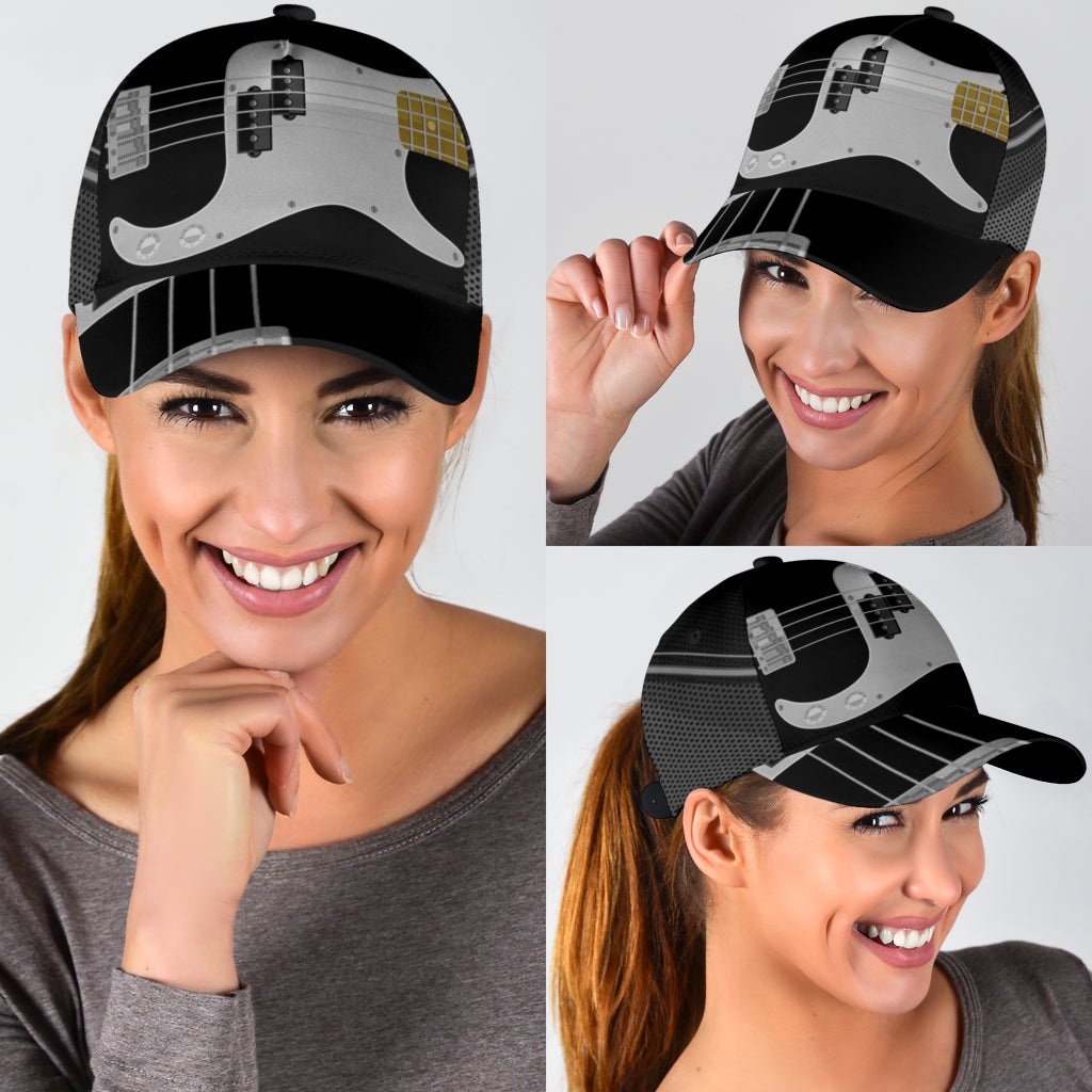 Electric Guitar My Best Friend Music Classic Cap For Beach Travel Outdoor Events And Relaxed Casual Wear