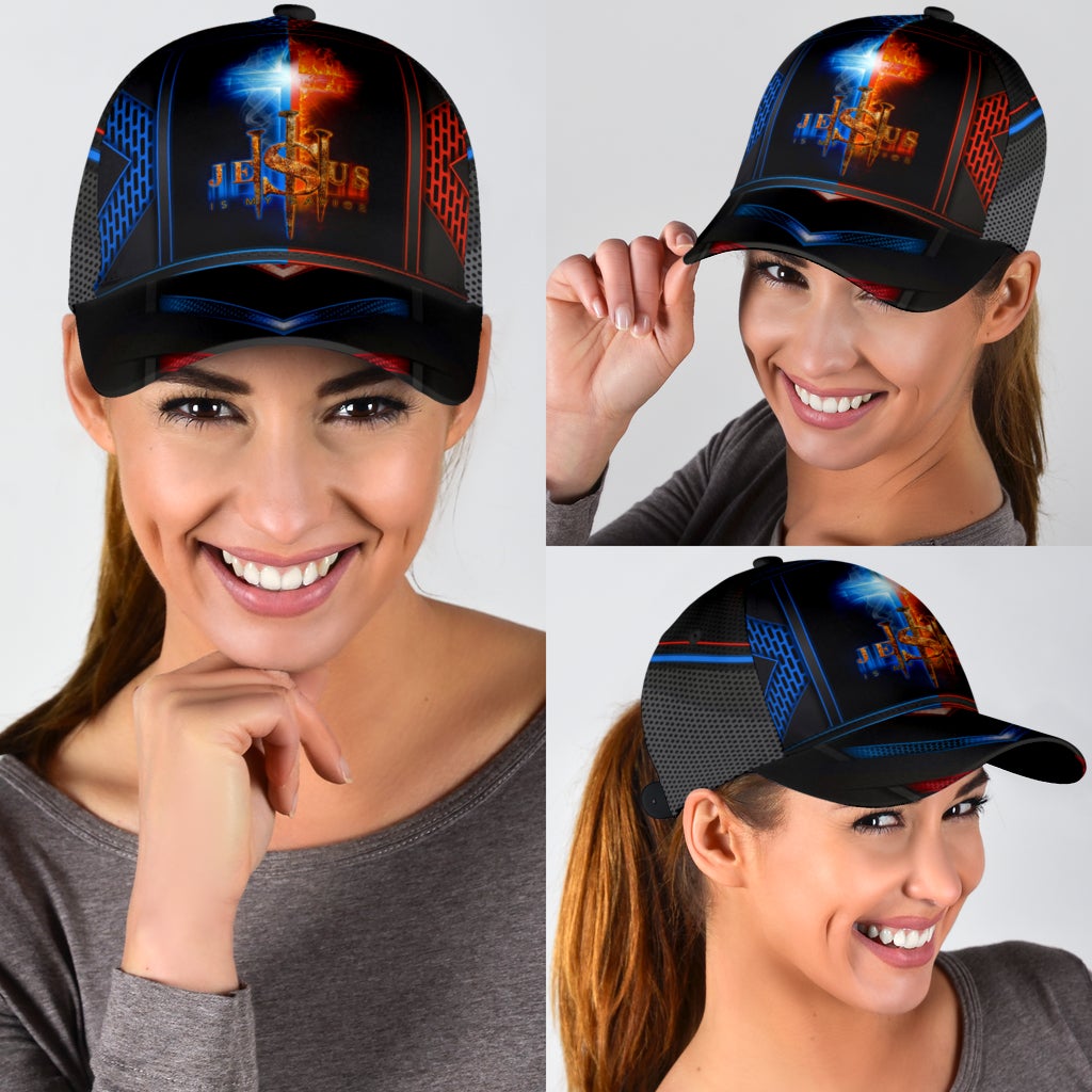 Faith Savior Fire And Water Classic Cap For Nature Lovers Travel And Casual Daily Styling