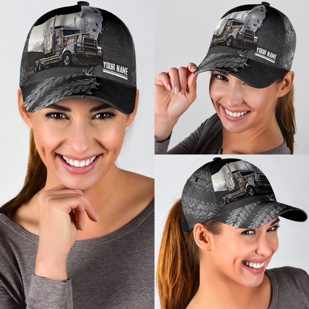 Custom Trucking Truck Driver Lifestyle Work Classic Cap For Everyday Accessories Vacations And Outdoor Fun