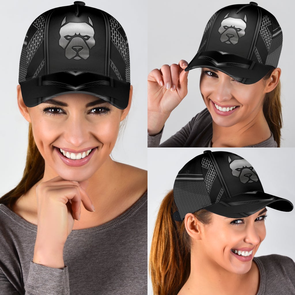 Pitbull Dog Lovers Strong Pet Classic Cap For Outdoor Travel Parties And Thoughtful Holiday Gifting