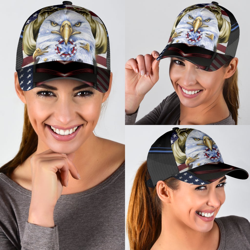 God Bless America Faith Patriot Classic Cap For Summer Vacations Parties And Outdoor Events
