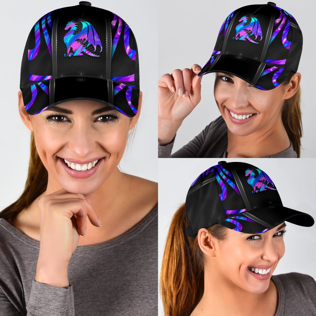 Hologram Dragon Fantasy Classic Cap For Weekend Outings Holidays And Thoughtful Gifting
