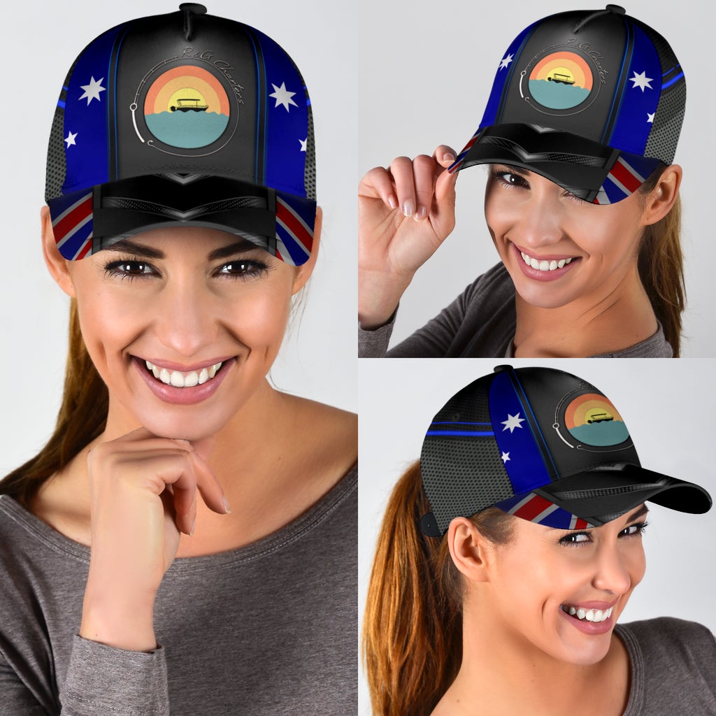 Fishing Charter Outdoor Classic Cap For Parties Vacations And Relaxed Daily Outfits