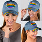 Love Is Love Jean Pride Pattern Classic Cap For Weekend Travel Outdoor Events And Casual Outfits