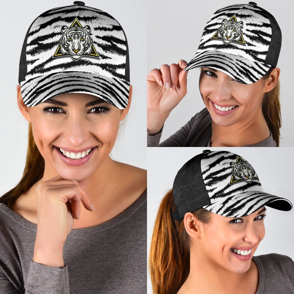 Tiger Stripe Wild Pattern Classic Cap For Beach Outings Holidays And Thoughtful Everyday Style