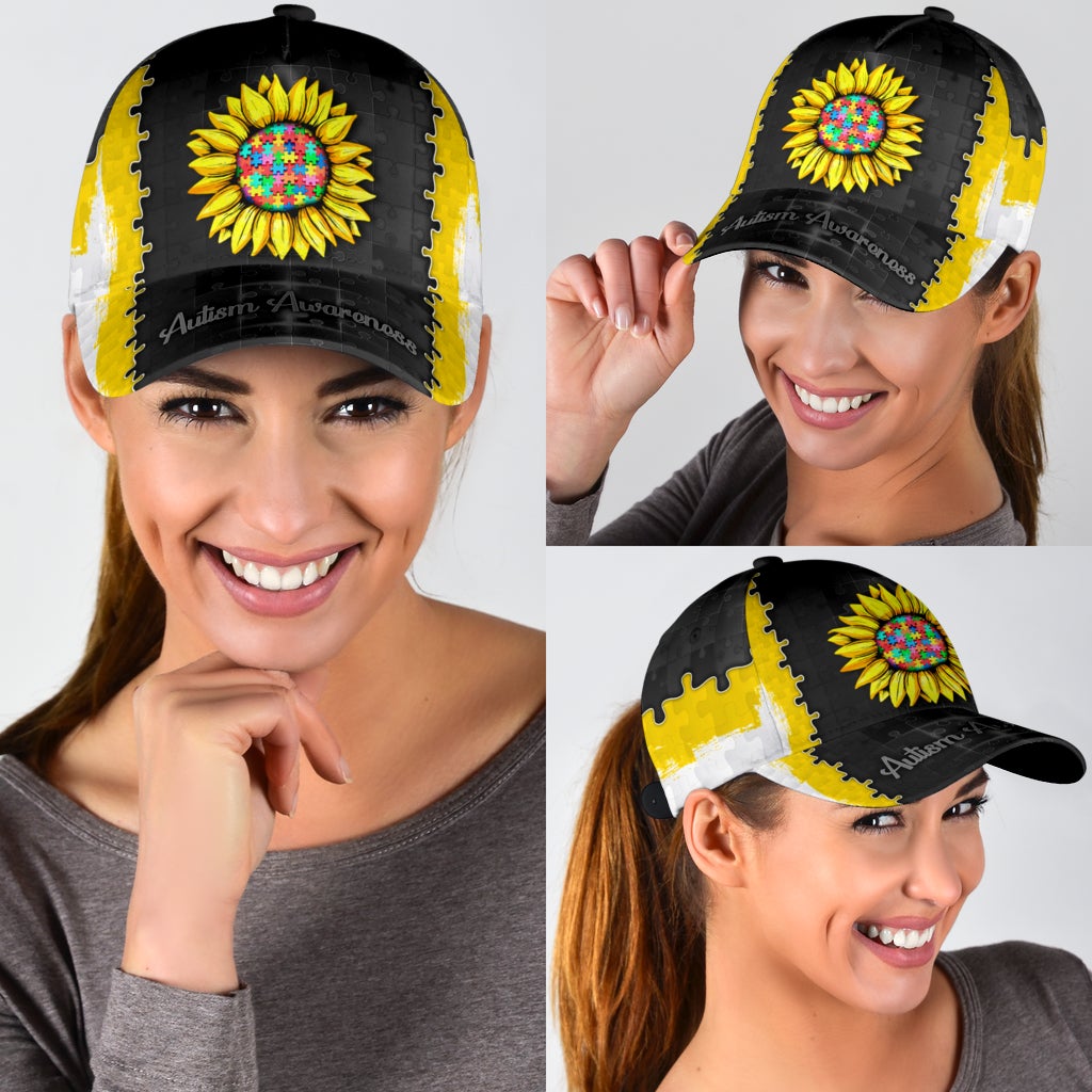 Autism Awareness You Are My Sunshine Classic Cap For Everyday Accessories Vacations And Outdoor Fun