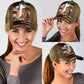 Lion Lamb Faith Cross American Flag Classic Cap For Weekend Travel Outdoor Events And Casual Outfits