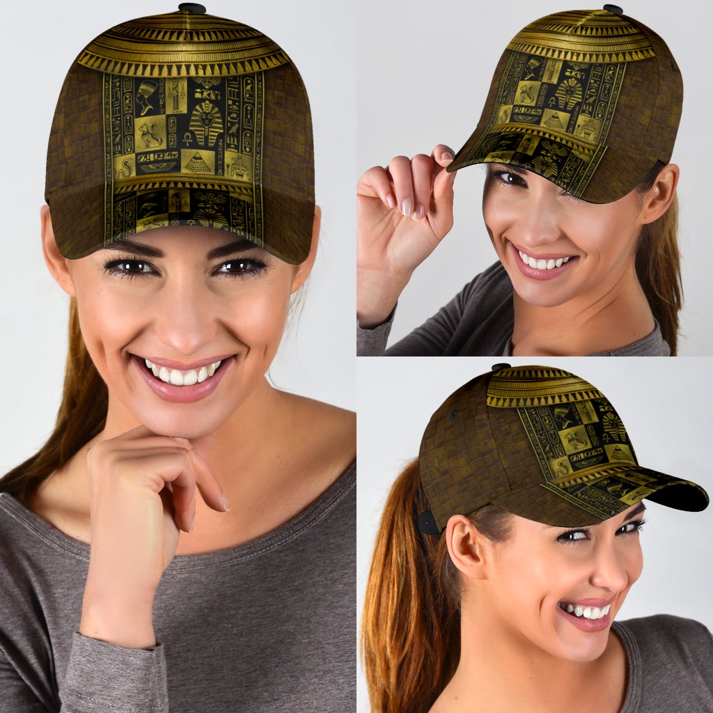 Ancient Egyptian Pharaoh Myth Classic Cap For Comfortable Casual Wear Holidays And Outdoor Trips