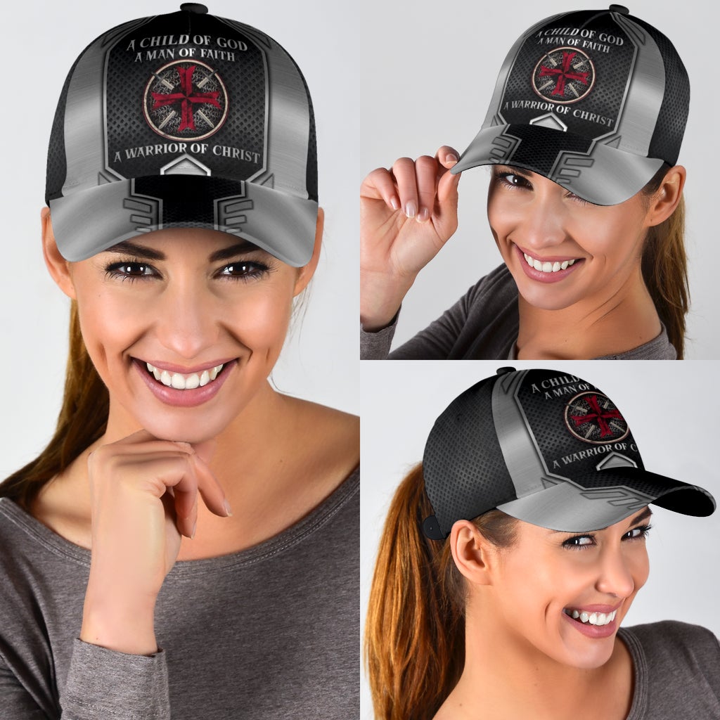 Child Of God Warrior Spirit Classic Cap For Weekend Adventures Festivals And Gift Giving