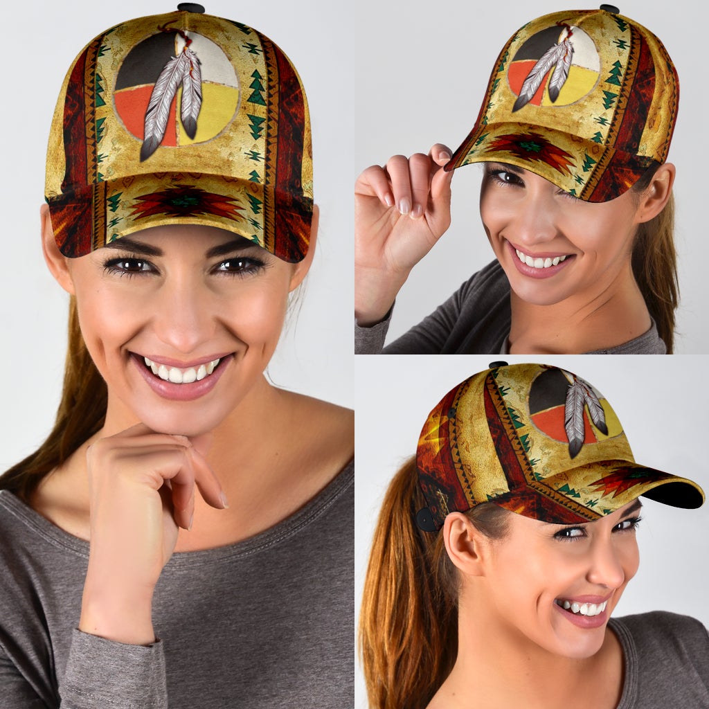 Native American Pride Tribal Heritage Classic Cap For Seasonal Outings Outdoor Adventures And Daily Wear