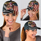 Faith One Nation Under God American Flag Classic Cap For Daily Outfits Festivals And Thoughtful Gift Giving