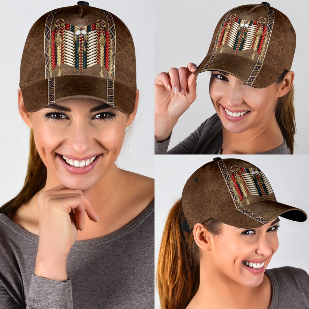 Native American Breastplate Heritage Classic Cap For Daily Outfits Festivals And Thoughtful Gift Giving