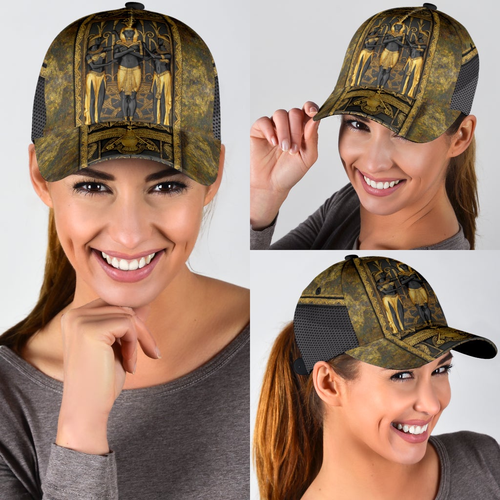 Ancient Egypt Pharaoh Heritage Classic Cap For Outdoor Adventures Festivals And Casual Wear