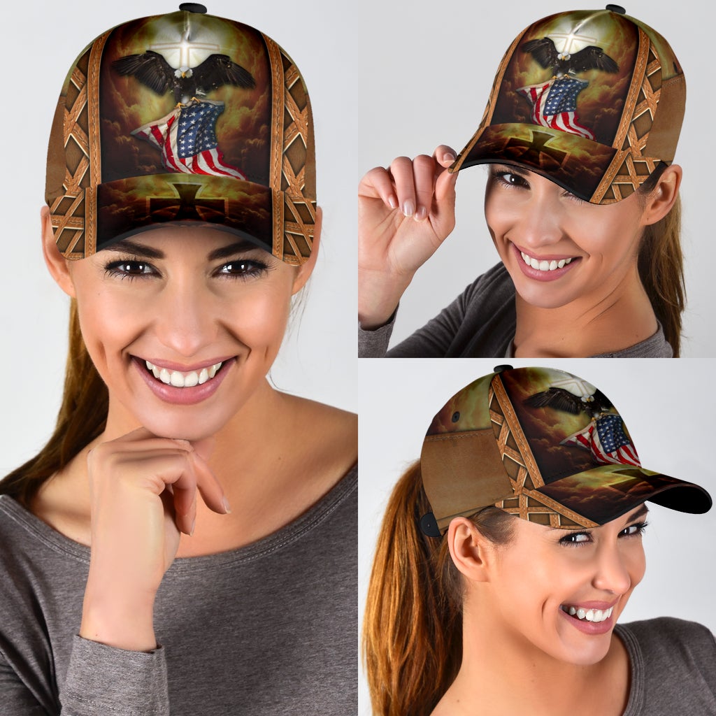 Faith Eagle One Nation Under God Classic Cap For Casual Gatherings Travel And Thoughtful Gift Giving
