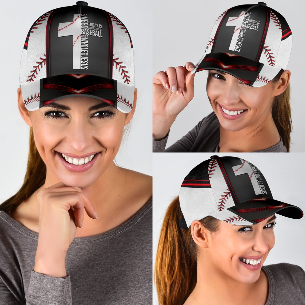 Baseball Jesus Sport Faith Classic Cap For Everyday Wear Vacations And Seasonal Activities