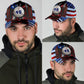 Custom Baseball US Flag Personalized Name Classic Cap For Summer Vacations Parties And Outdoor Events