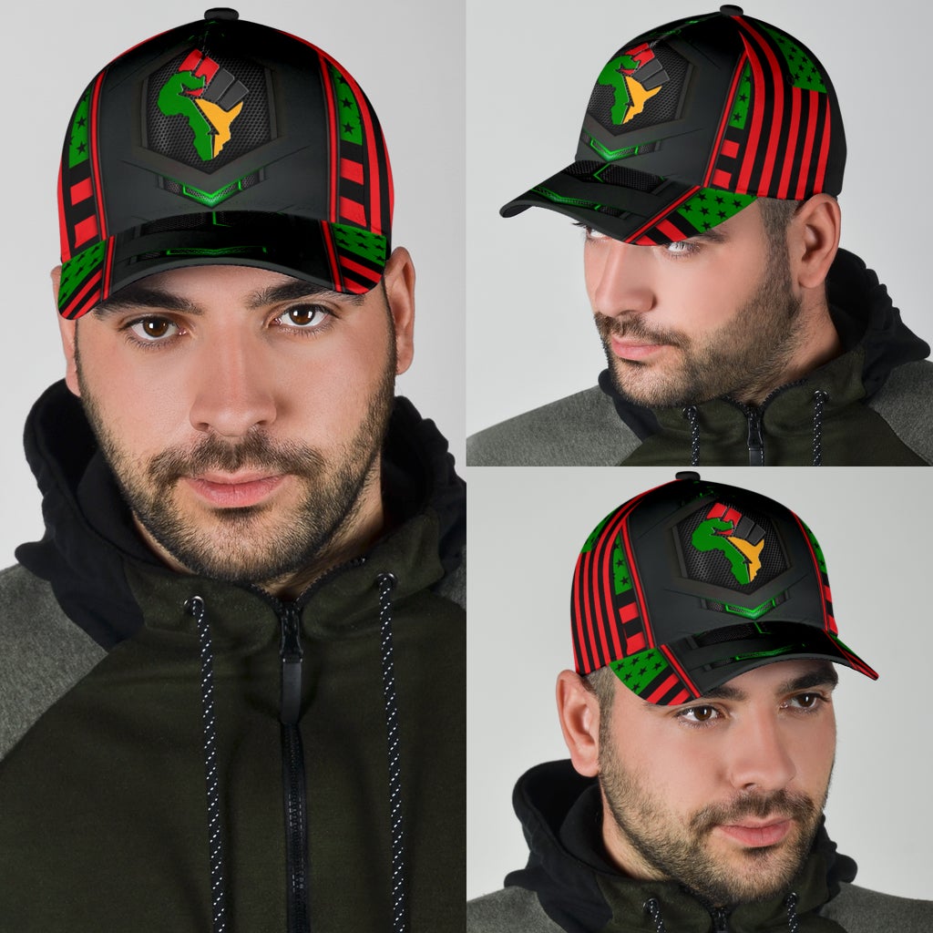 African American Heritage Pride Classic Cap For Daily Styling Weekend Travel And Outdoor Activities